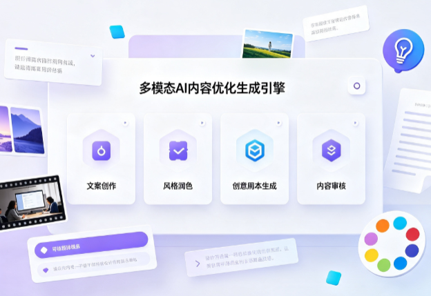 洛江区AI智能内容优化创新 多模态生成技术丰富数字内容创作生态